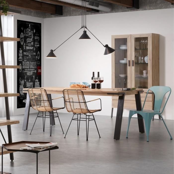 Silla con Brazos Tishana, negro