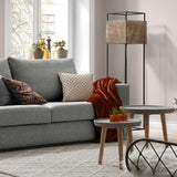Set de 2 maceteros Low, gris