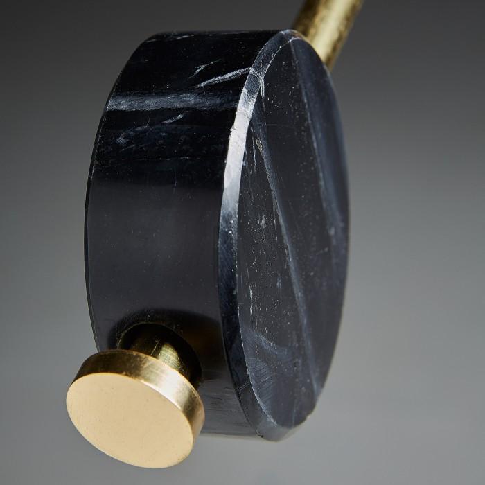 Lámpara de techo Wick 80cm, negro