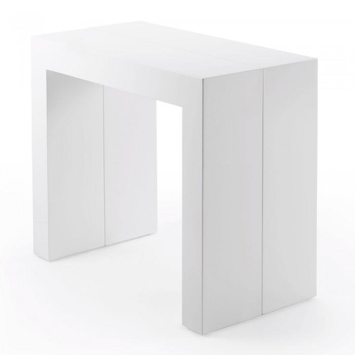 Mesa extensible Aden, blanco