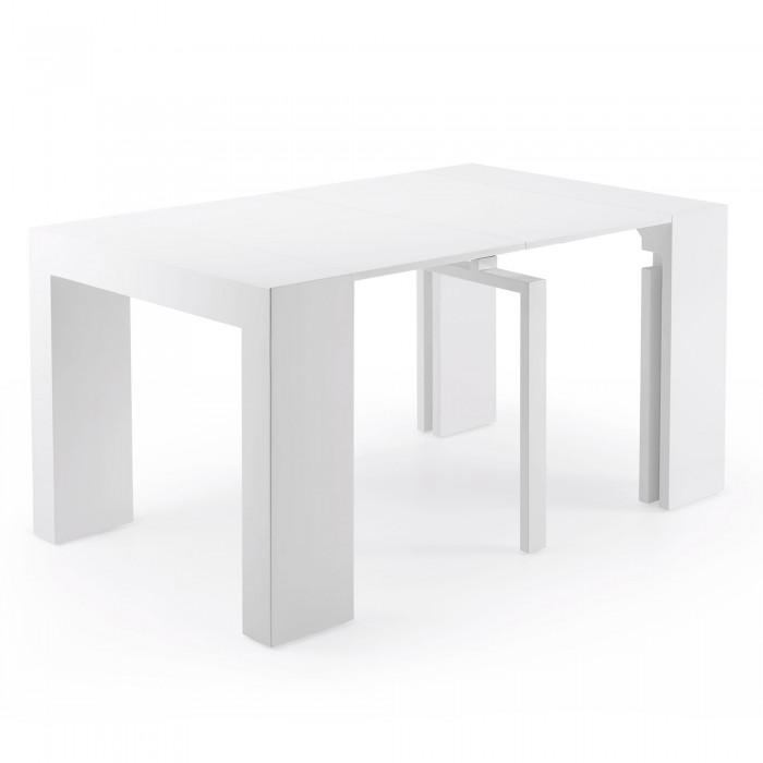Mesa extensible Aden, blanco