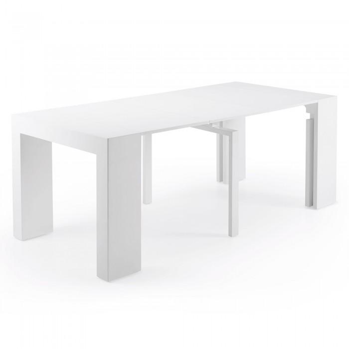 Mesa extensible Aden, blanco