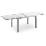 Mesa extensible Norfolk 120(240)x90 cm, blanco