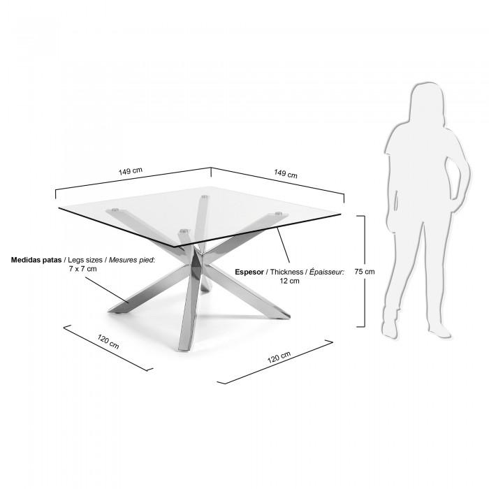 Mesa Argo-c 149x149 cm