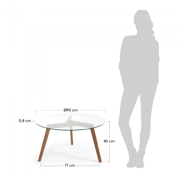 Mesa de centro Kirb 90 cm