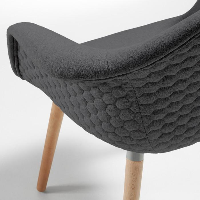 Silla con brazos Kevya