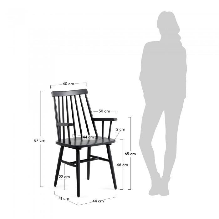 Silla con brazos Tressia