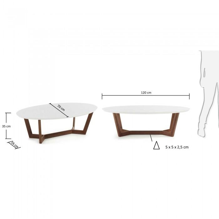 Mesa de centro Wave