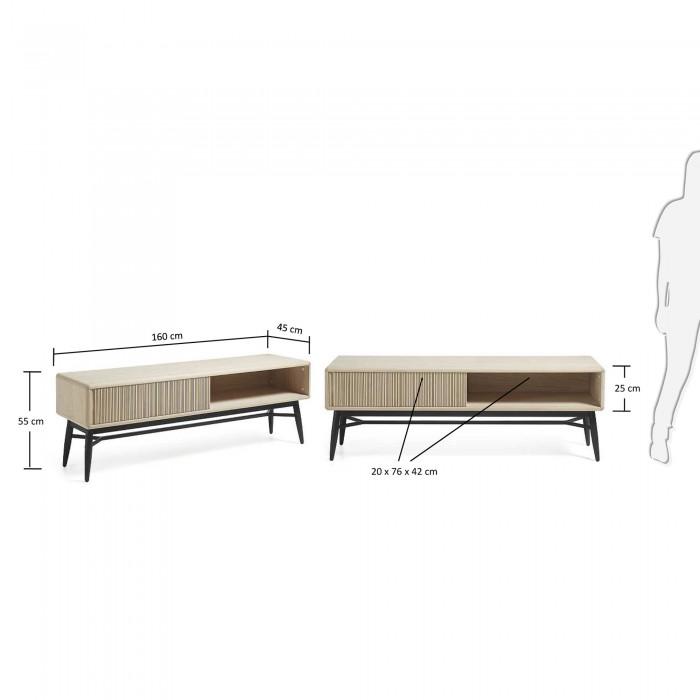 Mueble Tv Drihxen, 160 cm