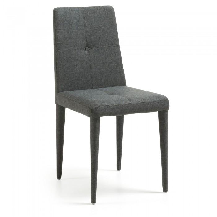 Silla Cust, gris oscuro