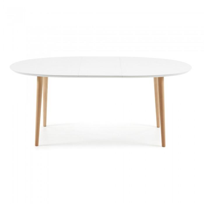 Mesa extensible Oqui ovalada 140-220 cm