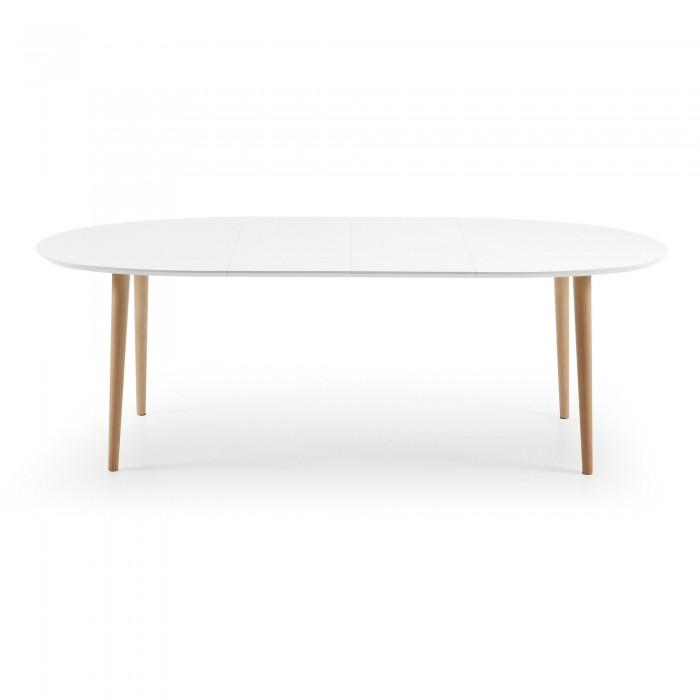 Mesa extensible Oqui ovalada 140-220 cm