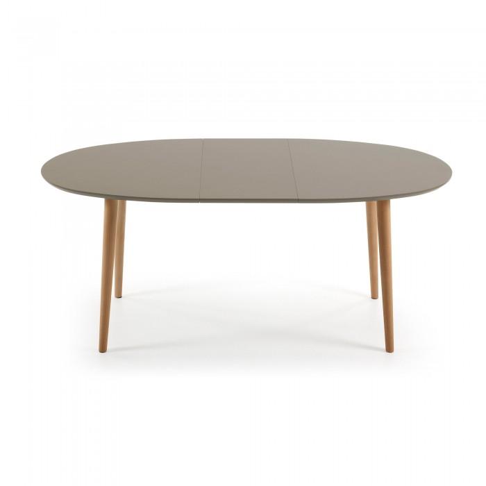 Mesa extensible Oqui ovalada 140-220 cm