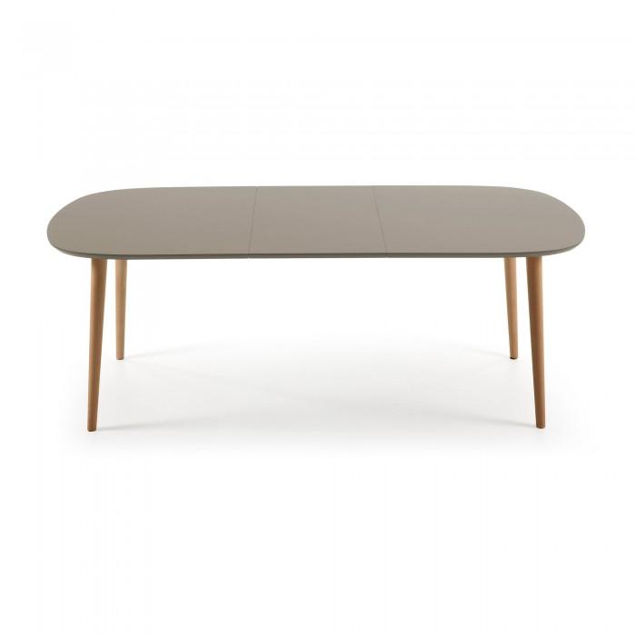 Mesa extensible Oqui ovalada 160-260 cm