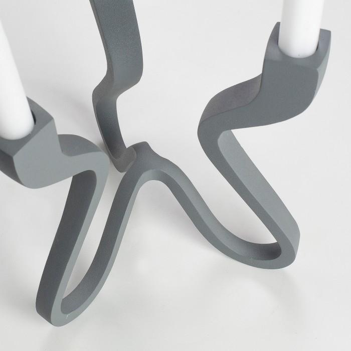 Set de 2 candelabros Tasky