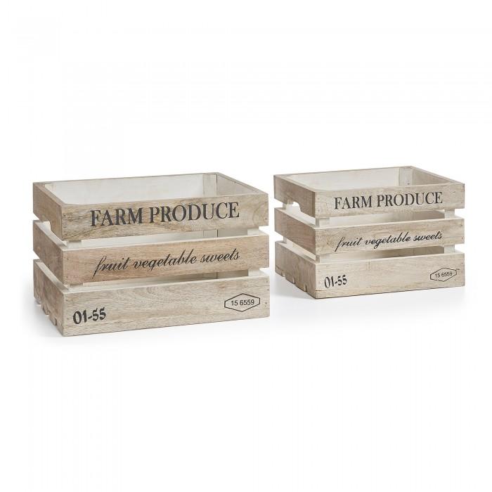 Set de 2 cajas Gary