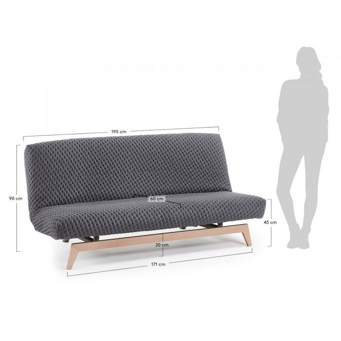Sofá cama acolchado Koki