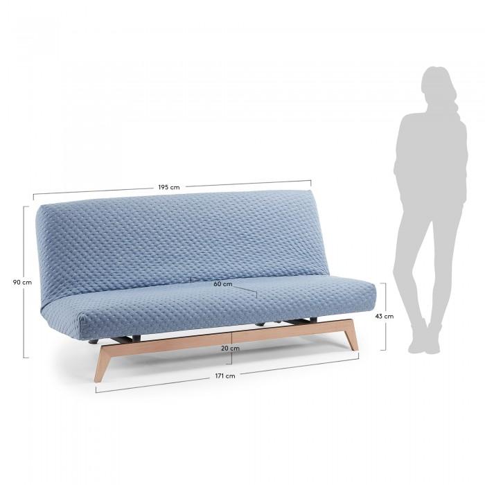 Sofá cama acolchado Koki