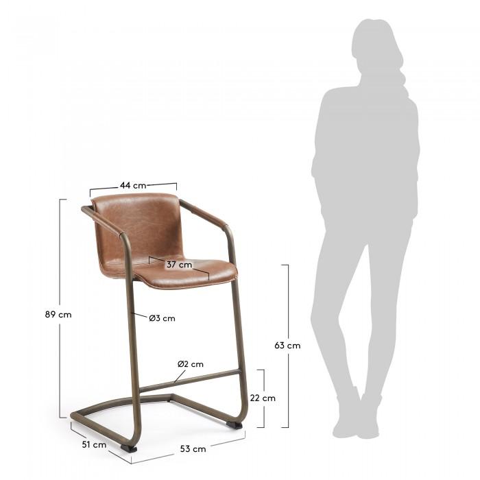 Taburete alto Tribe 89cm