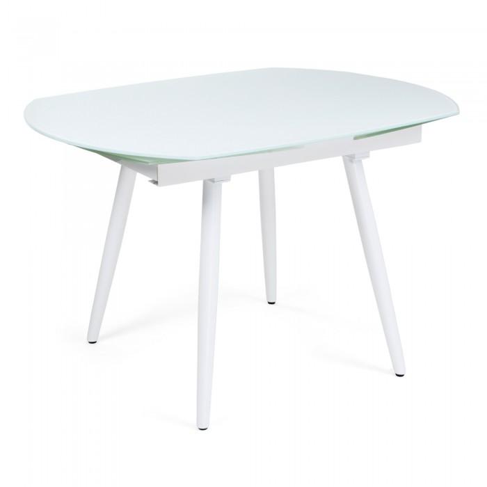 Mesa extensible Slow, blanco