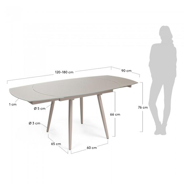 Mesa Extensible Slow, beige