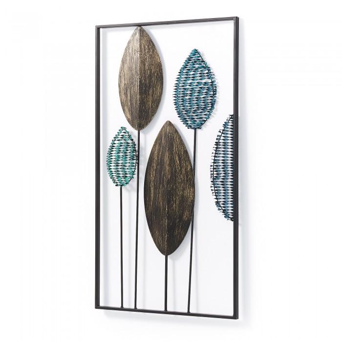 Panel mural Leaves, 54x104 cm