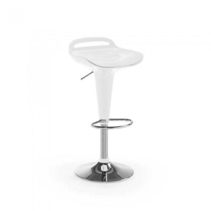 Taburete alto Jackson, blanco