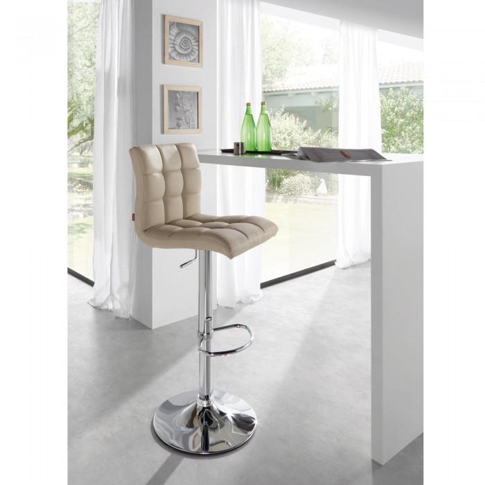 Taburete alto Crema