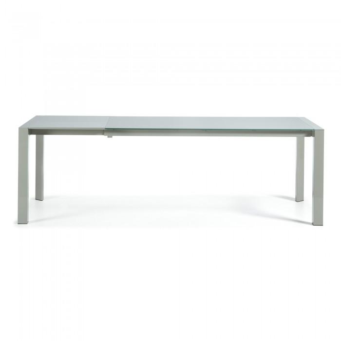 Mesa extensible Kara 160-220 cm, gris