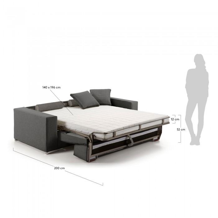 Sofá cama Big 140 viscoelástico