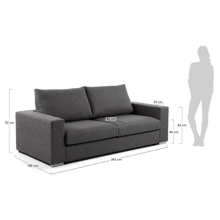 Sofá cama Big 180 viscoelástico