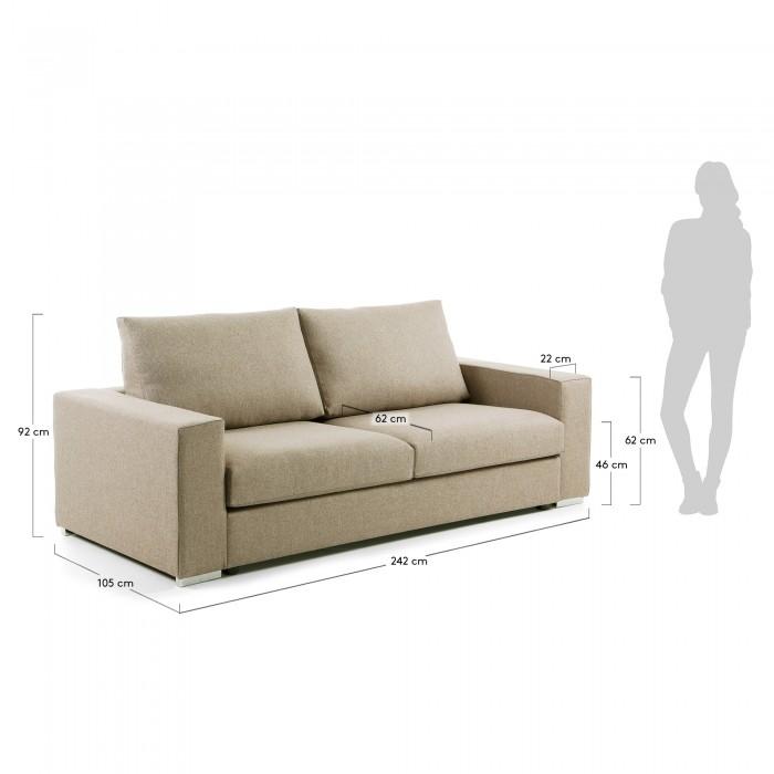 Sofá cama Big 180 viscoelástico