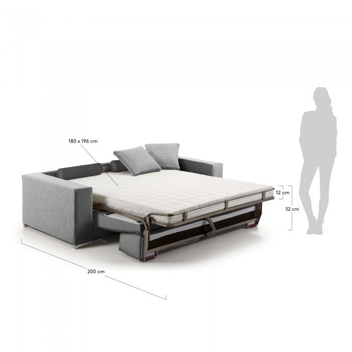 Sofá cama Big 180 viscoelástico