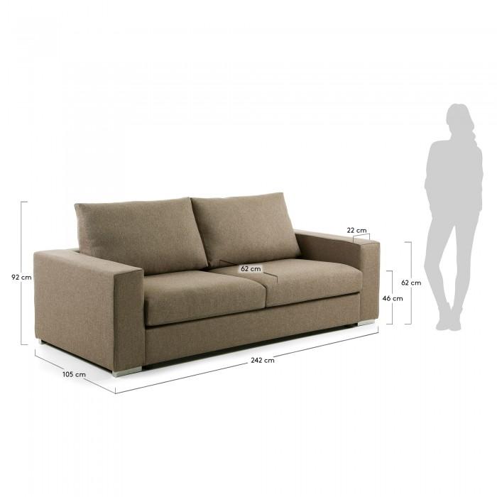 Sofá cama Big 180 viscoelástico
