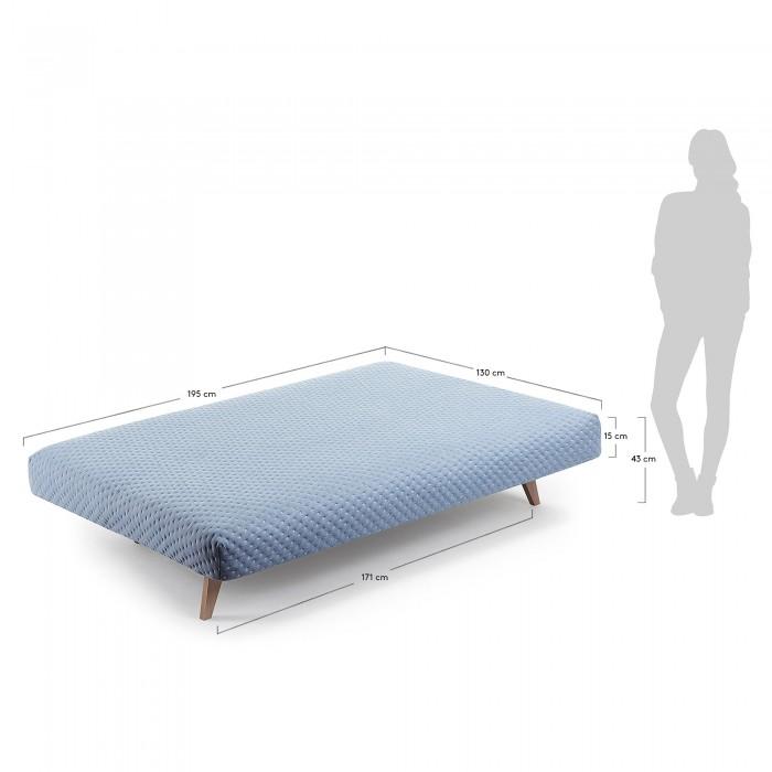 Sofá cama acolchado Koki