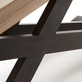 Mesa Tiva patas cruzadas, 90x160 cm