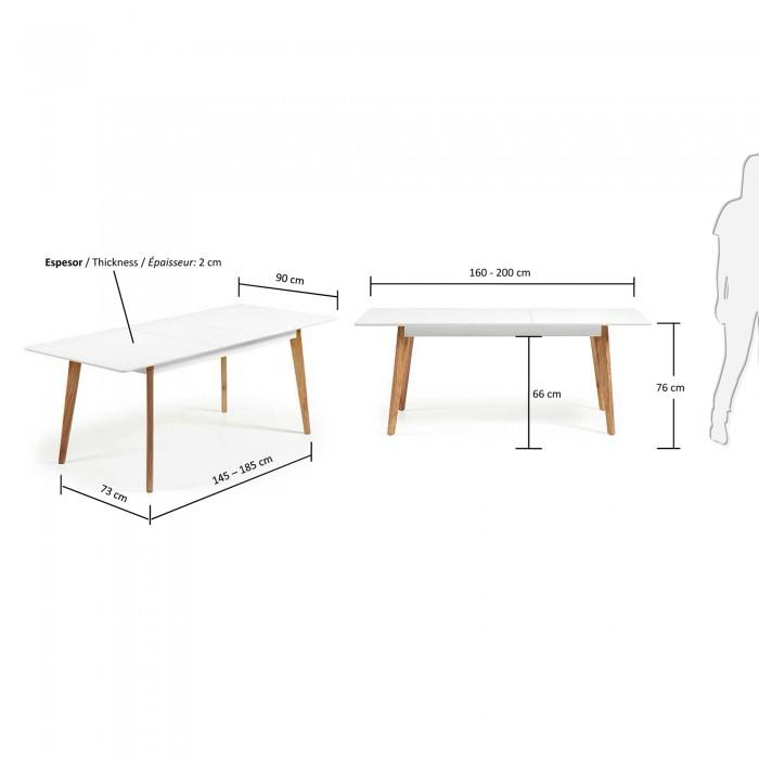 Mesa extensible Melan