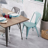Set de 2 candelero Theo, blanco