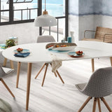 Centro de mesa Pequeño Mist, beige