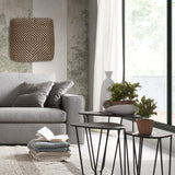Centro de mesa Pequeño Mist, beige