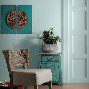 Set de 2 decoración mural Twin, turquesa