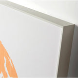 Set de 4 decoración mural Kui, mundo 120x120 cm