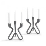 Set de 2 candelabros Tasky