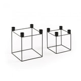 Set de 2 portavelas Walna