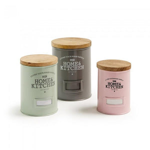 Set de 3 tarros Homes