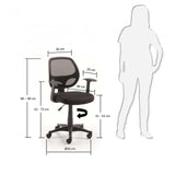 Silla de oficina Atta, negro