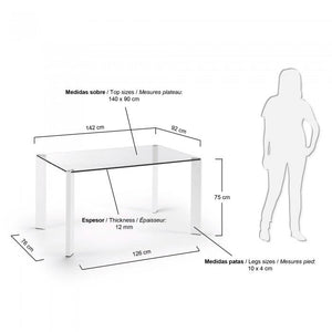 Mesa Spot 140x90 cm