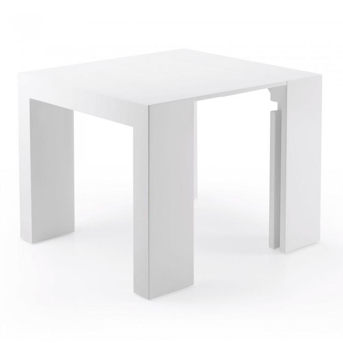 Mesa extensible Aden, blanco