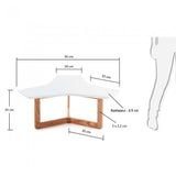 Mesa de centro Treffles 95 cm