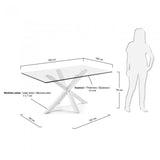 Mesa Argo 180x100 cm